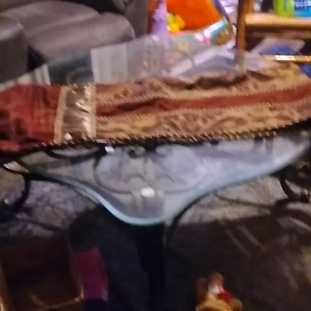 Kingsbury Home table runner. 7/23